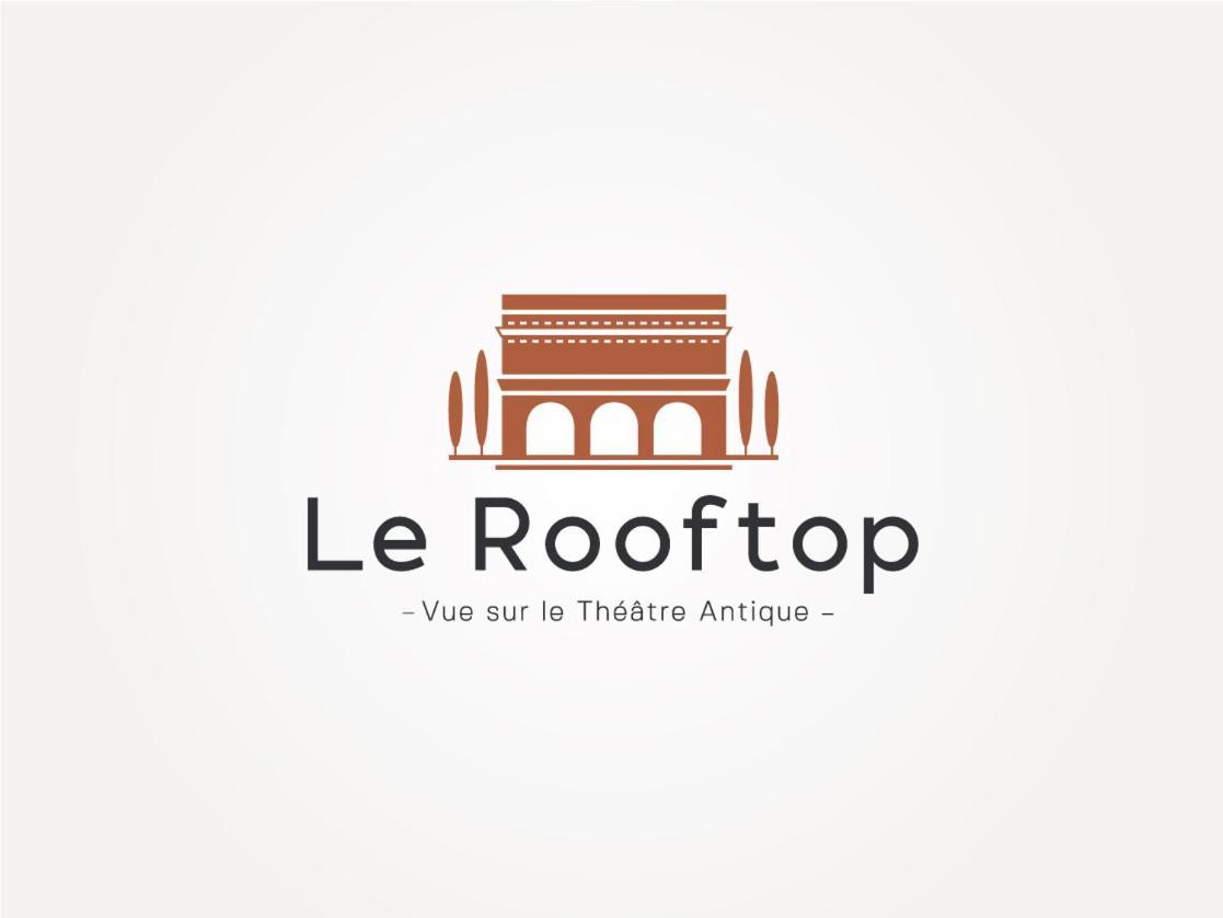 Le Rooftop - Vue Incroyable Sur Le Theatre Antique 奥朗日 外观 照片